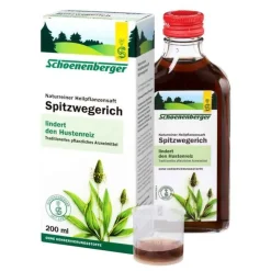 Spitzwegerichsaft Schoenenberger HPS, 3X200 ml