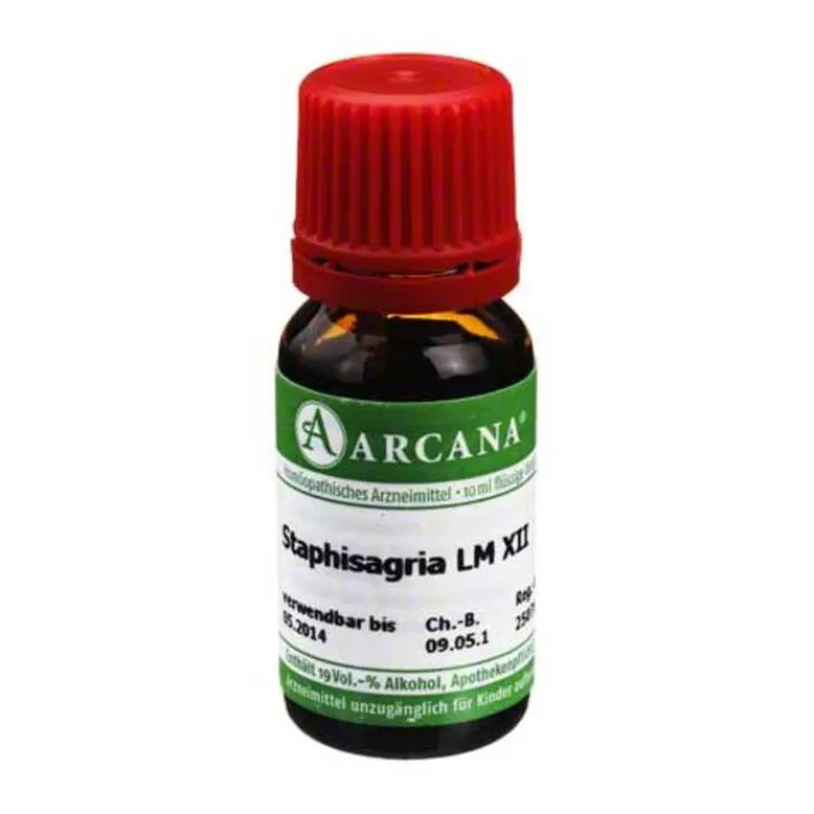 Staphisagria Arcana LM 12 Dilution, 10 ml