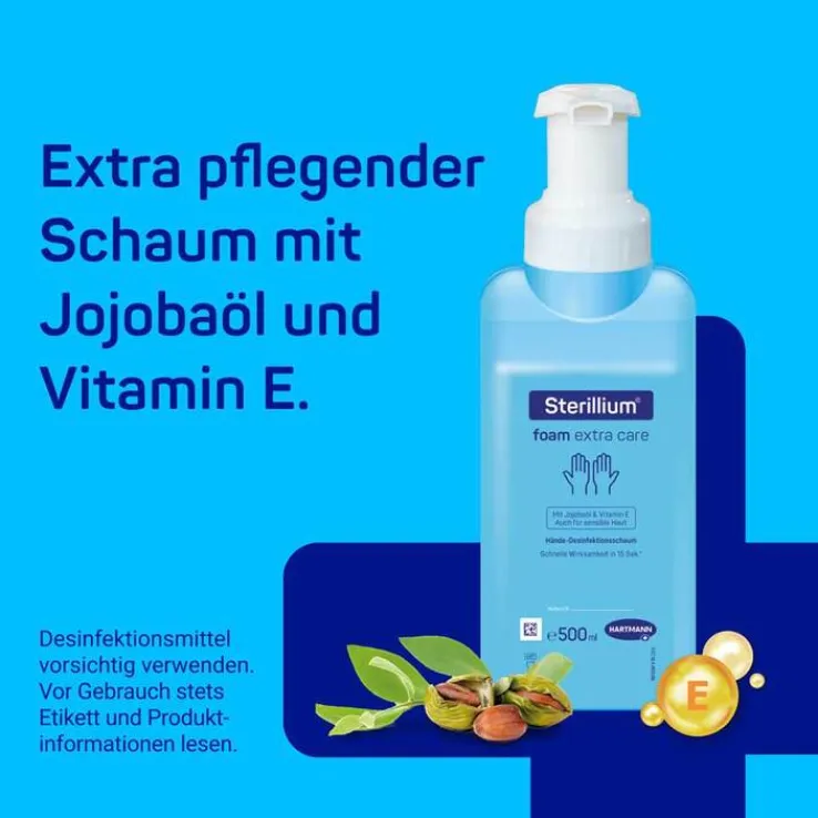 Sterillium foam extra care Händedesinfektion, 500 ml