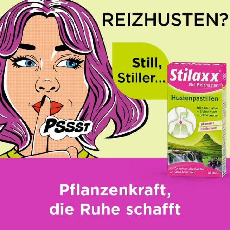 Stilaxx® Hustenpastillen bei Reizhusten, 28 St