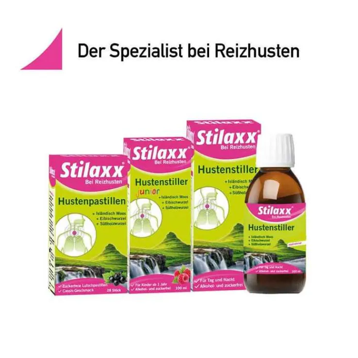 Stilaxx® Hustenstiller junior bei Reizhusten, 100 ml