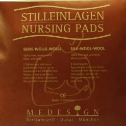 Stilleinlagen Seide / Wolle / Wo, 2 St
