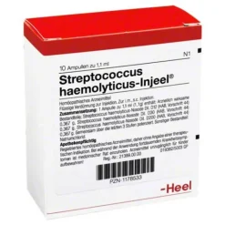 Streptococcus Haemolyticus Injeel Ampullen, 10 St