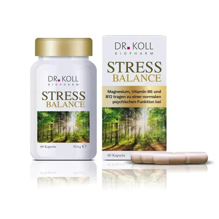 Stress Balance Dr. Koll Vitamin B6 + B12 + Magnesium, 60 St