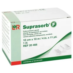 Suprasorb F Folien Wundverband 10cmx10m gerollt unsteril, 1 St