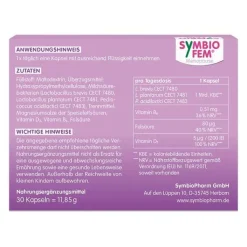 Symbiofem Menopause Kapseln, 30 St