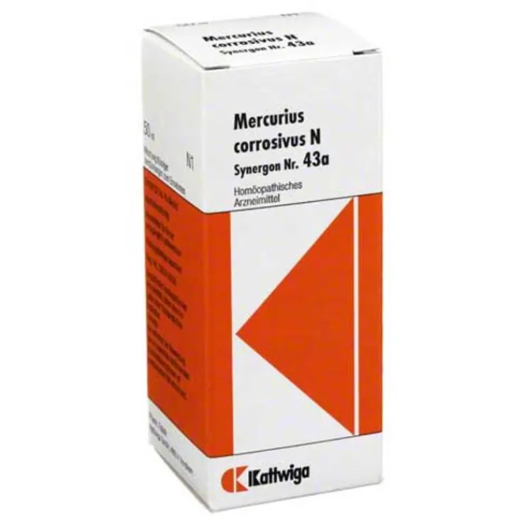 Synergon 43 a Mercurius corr, 50 ml