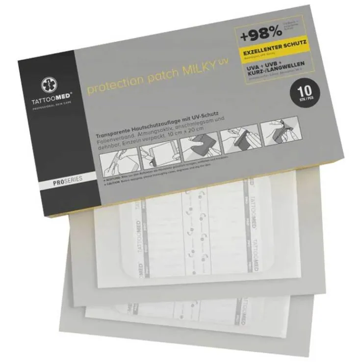 TATTOOMED® protection patch MILKY UV, 10 St