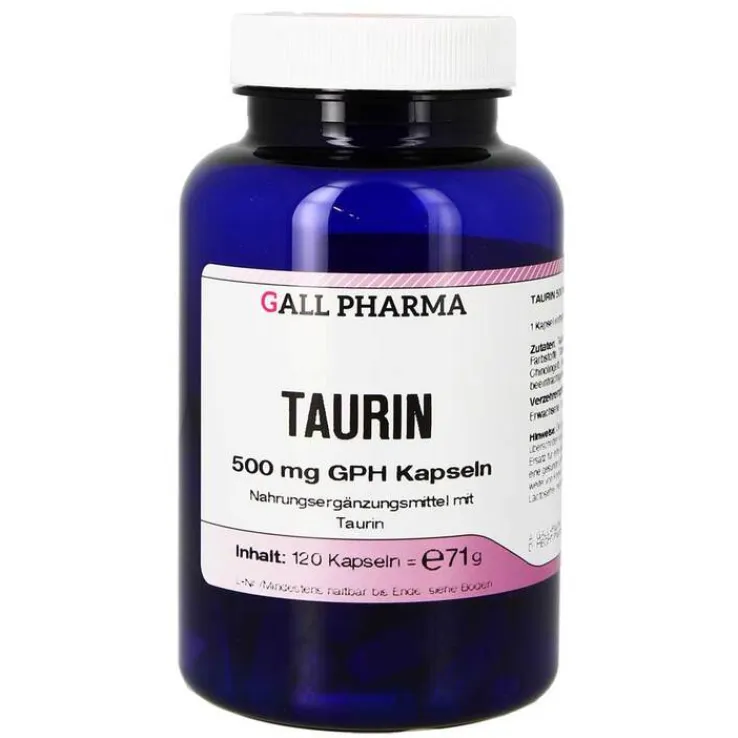 Taurin 500 mg GPH Kapseln, 120 St