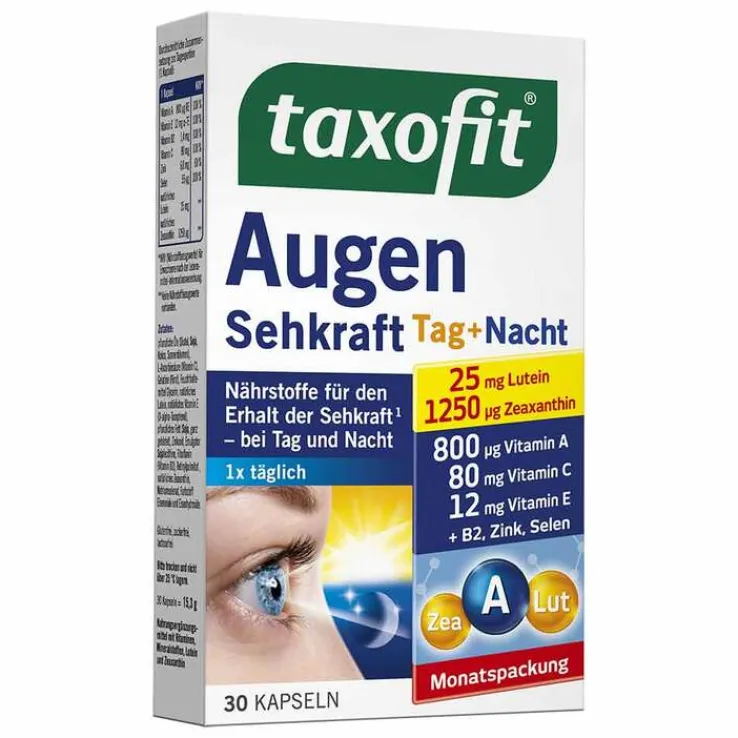 Taxofit Augen Sehkraft Kapseln, 30 St