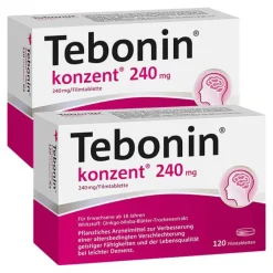 Tebonin konzent 240 mg Filmtabletten, 2x120 St