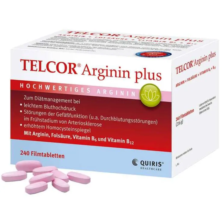 TELCOR® Arginin plus Filmtabletten, 240 St