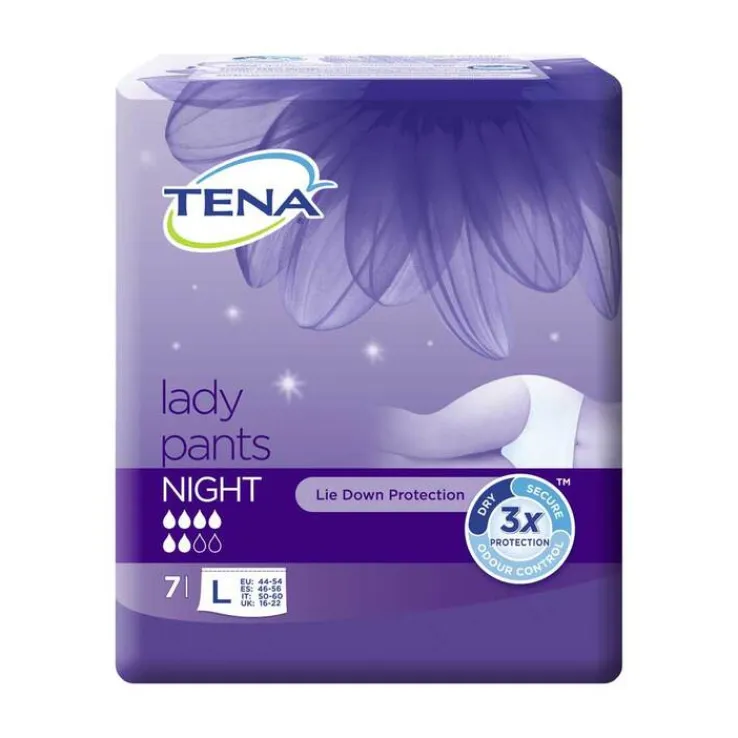 Tena Lady Pants Night L, 7 St