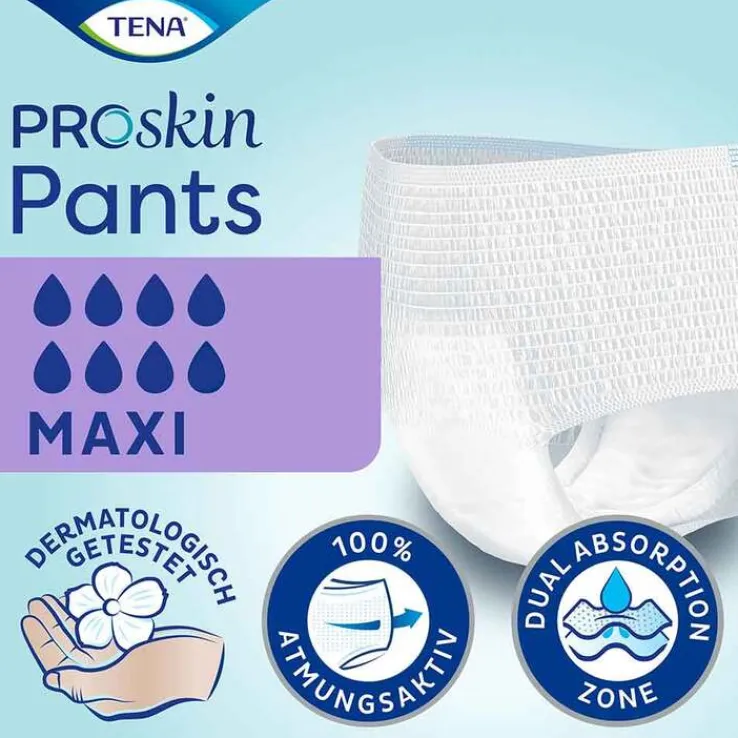 TENA Pants Maxi XL bei Inkontinenz, 10 St