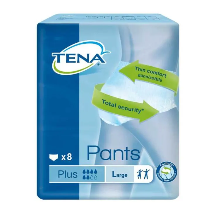 TENA Pants Plus L bei Inkontinenz, 4X8 St