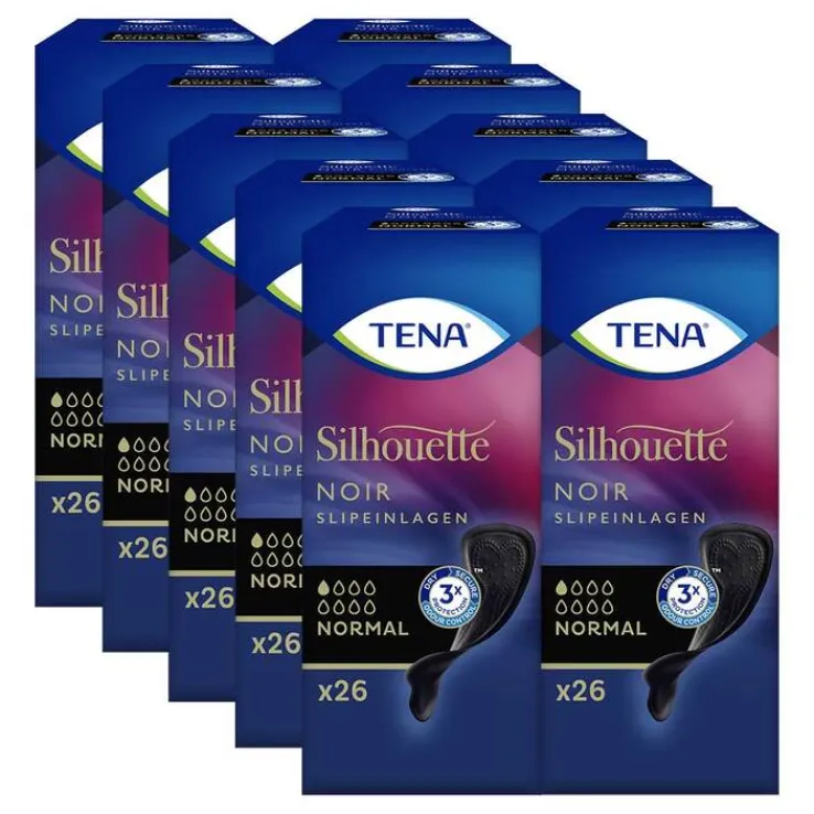 TENA® Silhouette NOIR Normal Einlagen bei Inkontinenz, 26 St