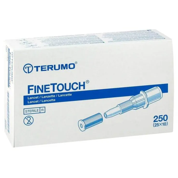 Terumo Finetouch Einmallanzetten, 250 St