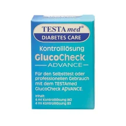 Testamed Glucocheck Advance Kontrolllösung, 4 ml