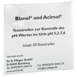 Teststreifenheft z.Bestimmung d.Urin ph Wertes, 50 St