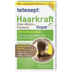 Tetesept Haarkraft Depot Filmtabletten, 30 St