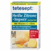 Tetesept Heiße Zitrone mit Ingwer zuckerfrei Pulver, 10X3 g