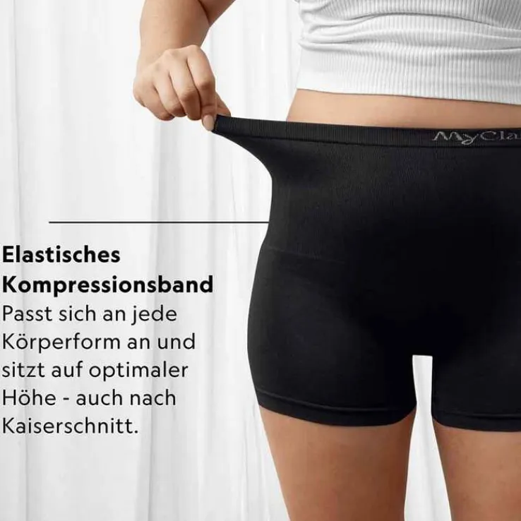 The Mama Panty XXL schwarz, 1 St