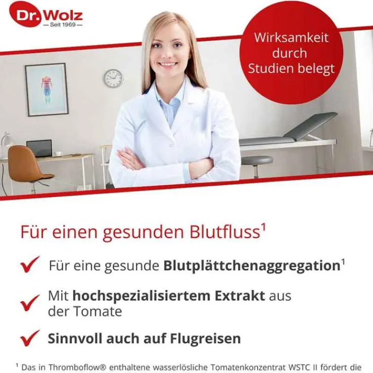 Thromboflow Kapseln Dr. Wolz, 60 St