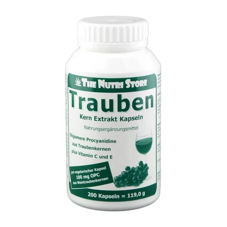 Trauben Extrakt OPC nativ Kapseln, 200 St