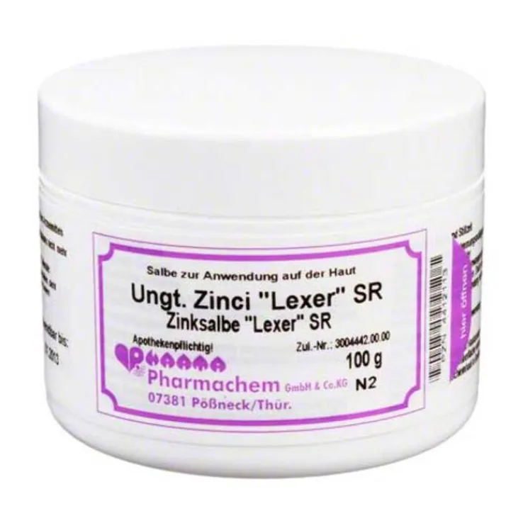 Unguentum Zinci Lexer SR, 50 g