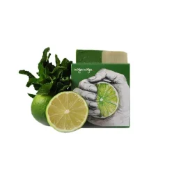 Uoga Uoga Seife mit Minz- und Limettenöl, 100 g