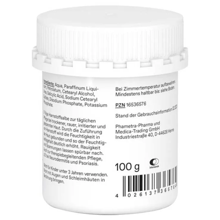 Urea / Harnstoffsalbe 5%ig, 100 g