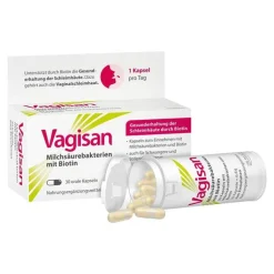 Vagisan Milchsäurebakterien mit Biotin Kapseln, 30 St