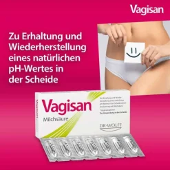 Vagisan Milchsäure Vaginalzäpfchen, 7 St