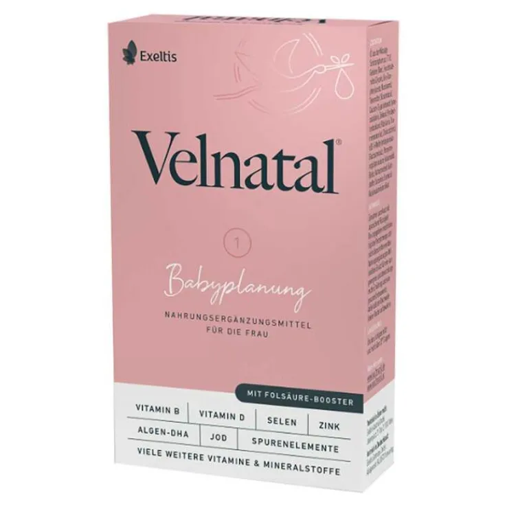 Velnatal Babyplanung Weichkapseln, 30 St
