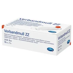 Verbandmull Hartmann 10 cm x 1 m zickzack, 1 St
