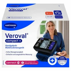 Veroval® compact + Handgelenk-Blutdruckmessgerät, 1 St
