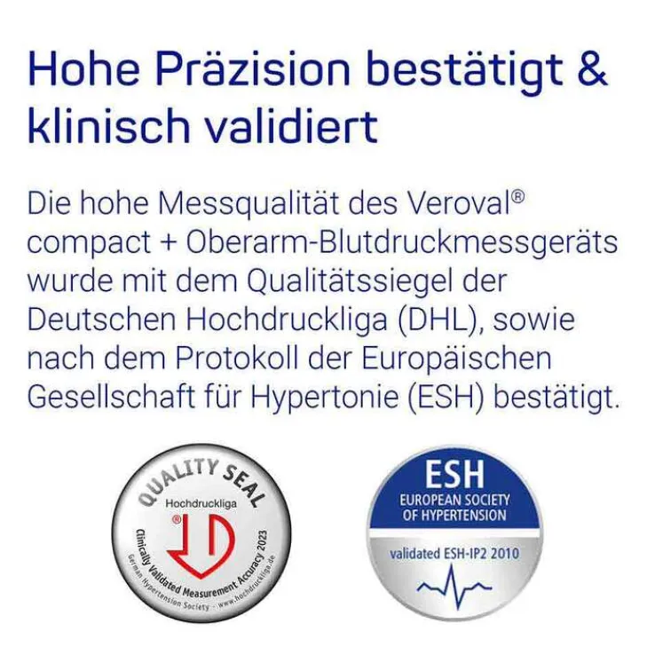 Veroval® compact + Oberarm-Blutdruckmessgerät, 1 St