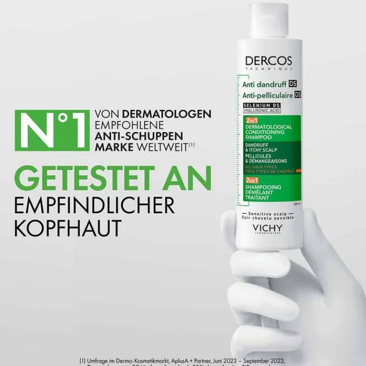 Vichy Dercos Anti-Schuppen 2in1 Shampoo und Conditioner, 200 ml