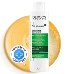 Vichy Dercos Anti-Schuppen Shampoo fettige Kopfhaut, 200 ml