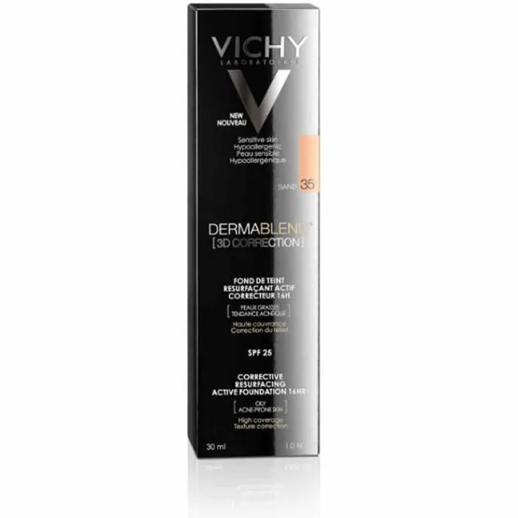 Vichy Dermablend 3D Correction Make-Up 35 Sand, 30 ml