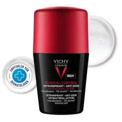 Vichy Homme Deo Clinical Control 96h Roll-on, 50 ml