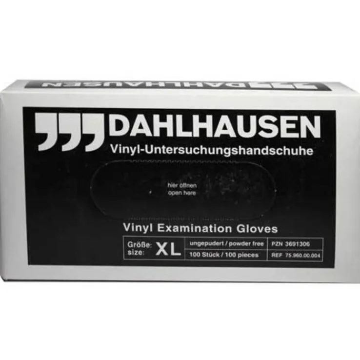 Vinyl Handschuhe ungepudert Größe XL, 100 St