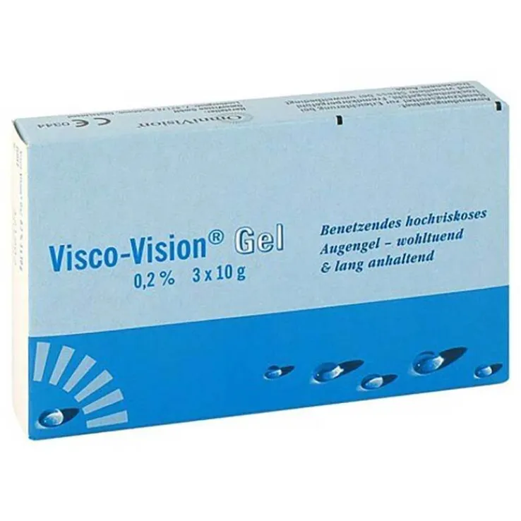 Visco Vision Gel, 3X10 g