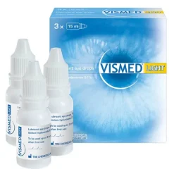 Vismed light Augentropfen, 3X15 ml