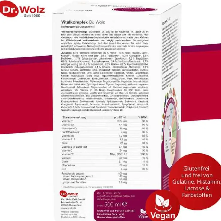 Vitalkomplex Dr. Wolz, 500 ml