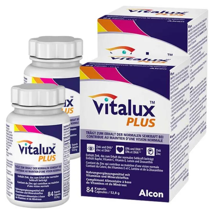 Vitalux Plus Kapseln, 2x84 St