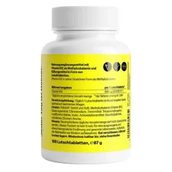 Vitamin B12 500 µg Lutschtabletten, 180 St