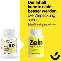 Vitamin B12 500 µg Methylcobalamin Lutschtabletten, 60 St