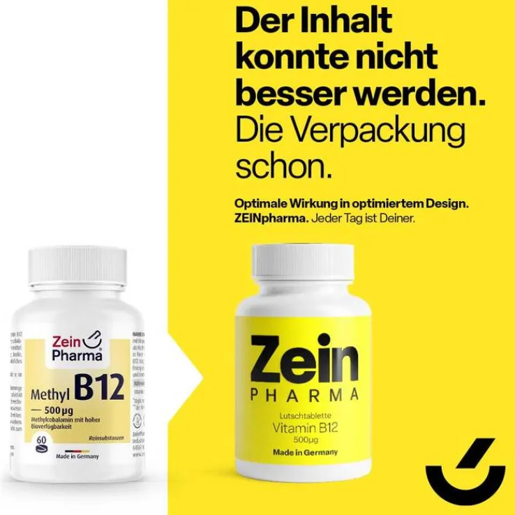 Vitamin B12 500 µg Methylcobalamin Lutschtabletten, 60 St