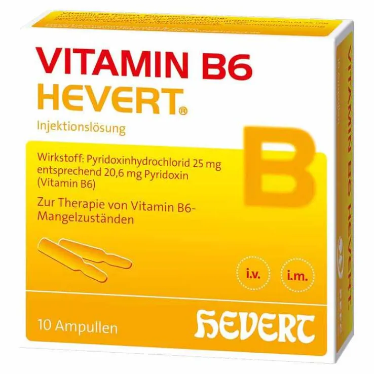 Vitamin B6 Hevert Ampullen, 10X2 ml